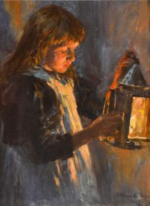 Lyktan av Stanhope Forbes