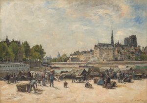 Äppelmarknaden av Stanislas Lepine