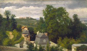 Utsikt över utkanten av Caen, 18721875. av Stanislas Lepine