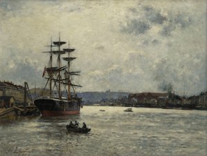 Hamnen i Caen; Le Port de Caen,