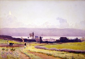 Inom Tiberius murar, ca 1905 (akvarell på papper)