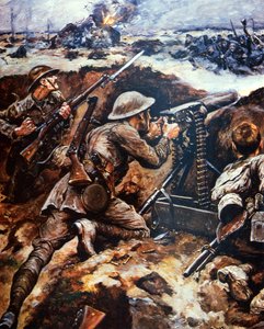 Löjtnant Thomas Wilkinson, Loyal North Lancaster Regiment (färg litho)