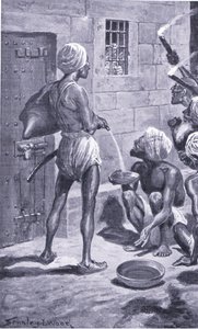 Det svarta hålet i Calcutta (1866-1928) (litho)