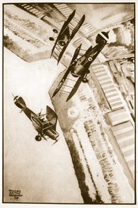 Den första R.A.F. Pageant, illustration från "Flying Memories" av John Hamilton