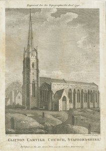 Clifton Campville Church: gravyr, nd [1790]
