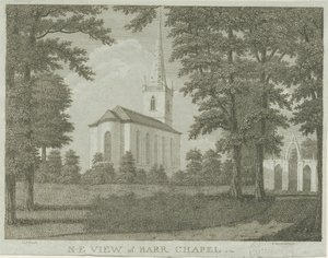 Great Barr Chapel: gravyr, nd [1762-1802] av Stebbing Shaw