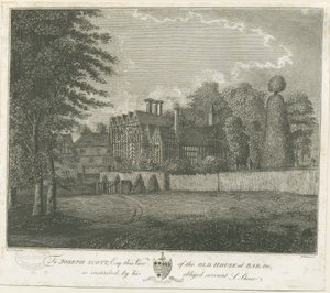 Great Barr Village - Old Tudor House: gravyr, nd [sent 18th cent] (tryck) av Stebbing Shaw