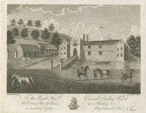 Himley Hall: gravyr av Stebbing Shaw
