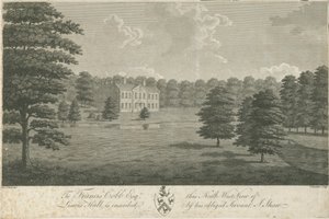 Lysways Hall: gravyr, nd [1762-1802] (tryck) av Stebbing Shaw