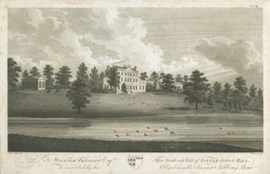 Shenstone - Little Aston Hall: gravyr, nd [1762-1798] (tryck) av Stebbing Shaw