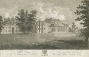 Shugborough Hall: gravyr, nd [c 1800]