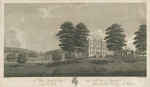 Swinfen Hall: engraving, nd [1762-1798] (print) av Stebbing Shaw