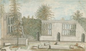 Tixall Hall: akvarellmålning, nd [1762-1802]