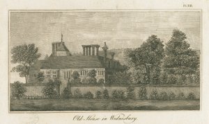 Wednesbury - Old House: gravyr, nd [1762-1802] (tryck) av Stebbing Shaw