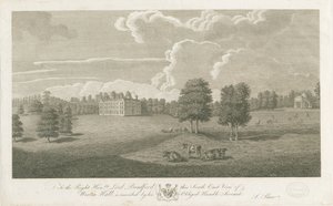 Weston-under-Lizard - Hall: gravyr, nd [1762-1802] (tryck) av Stebbing Shaw