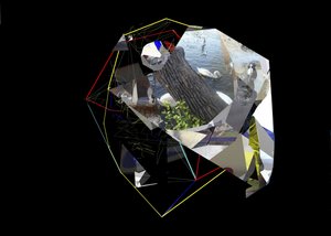 Abstrakta geometriska svanar