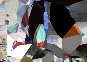 Dynamisk geometrisk collage av Stefan Fransson