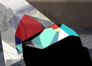 En livfull geometrisk komposition av Stefan Fransson