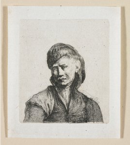 Byst av en kosack av Stefan Juliusz Norblin de la Gourdaine
