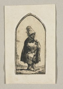 "Lilla herde" [Dvärg] av Stefan Juliusz Norblin de la Gourdaine