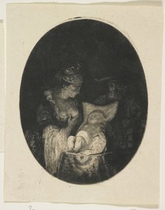 Den heliga familjen av Stefan Juliusz Norblin de la Gourdaine
