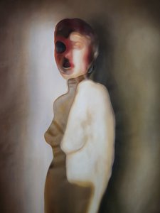 Surrealistisk kvinnlig form av Stefano Mazzolini