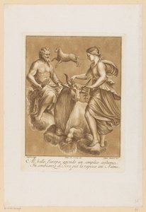 Jupiter och Europa Takmålningar av Loggia di Galatea i Villa Farnesina i Rom (serietitel)
