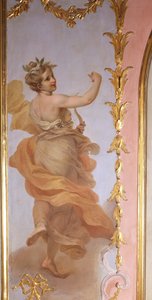 Muse Terpsichore, tidigt 1770-tal. av Stefano Torelli