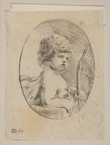 A Small Cupid with His Bow, från 