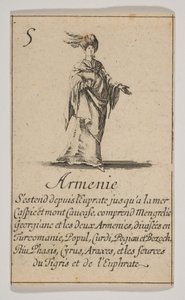 Armenien, 1644. av Stefano della Bella