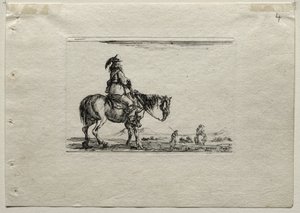 Caprices: Mounted Cavalier.