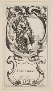 Höst LAutomne, från The Four Seasons, ca. 1641. av Stefano della Bella
