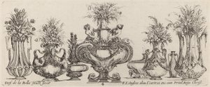 Fantastiska vaser, troligen 1646. av Stefano della Bella