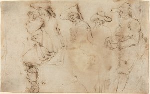 Fyra ryttare, 162730. av Stefano della Bella