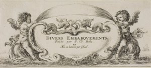 Frontispiece till olika embarkeringar av Stefano della Bella