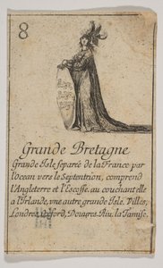 Storbritannien, 1644. av Stefano della Bella