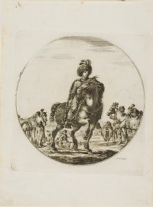 Ungersk ryttare av Stefano della Bella