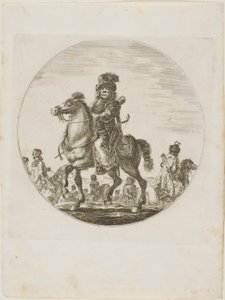 Ungersk ryttare av Stefano della Bella