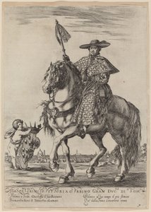 Tysken, 1637. av Stefano della Bella