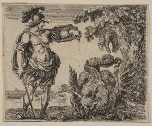 Jason, från Game of Mythology Game of Mythology, 1644. av Stefano della Bella