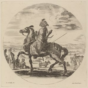 morisk kavaljer av Stefano della Bella