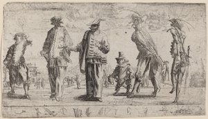 Pantaloons av Stefano della Bella