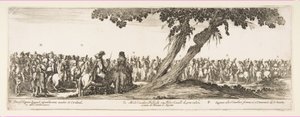 Del av ingången till den polska legationen N. O. P., 1633. av Stefano della Bella