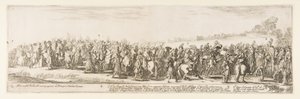 Del av ingången till den polska legationen Q.X.Y., 1633. av Stefano della Bella