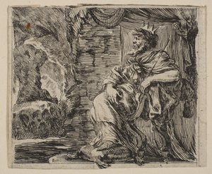 Pluto, från Game of Mythology Game of Mythology, 1644. av Stefano della Bella