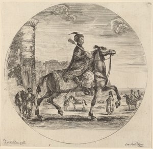 polsk kavaljer. av Stefano della Bella