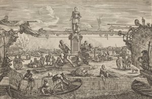 Staty av Ferdinand I, förmodligen ca. 16541655. av Stefano della Bella