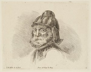 Studie (I principii del disegno, 15) av Stefano della Bella