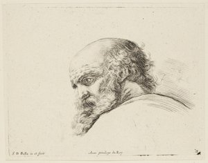 Studie (I principii del disegno, 18) av Stefano della Bella