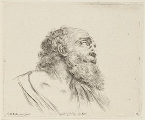 Studie (I principii del disegno, 19) av Stefano della Bella